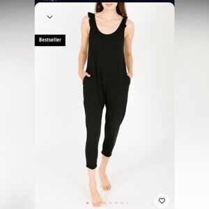 Smash and Tess Sweetheart Romper in Midnight Black Size Small